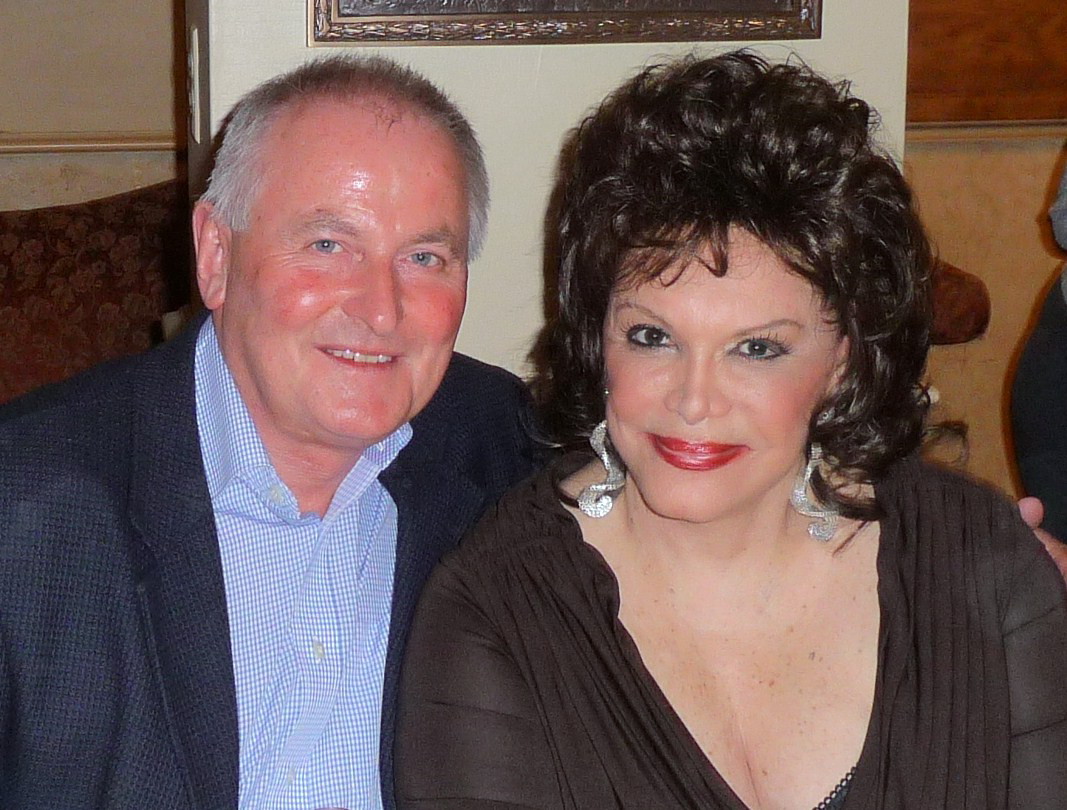 Eric Beesley with Connie Francis, Nov 2008 Rahway, NJ